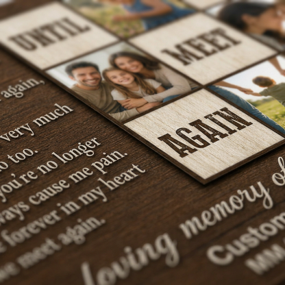 Personalized Daughter Memorial Wall Canvas In Loving Memory Remembrance Sympathy Keepsake Gift - Image 5