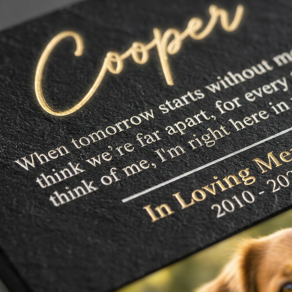 Personalized Dog Memorial Portrait Canvas Wall Art – Custom Pet Photo Gift - Image 5