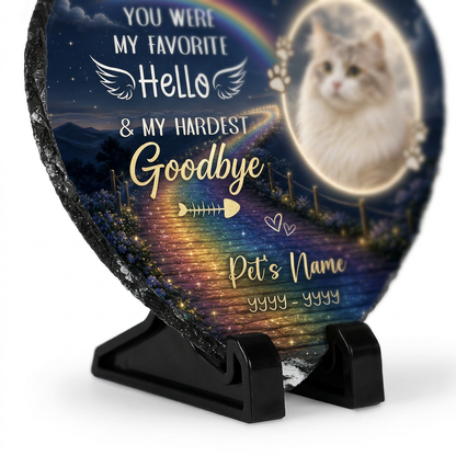 Personalized Pet Memorial Heart Slate Stone with Custom Photo – Cat Dog Loss Gift - Image 5 | VNMGSREPR1-6IN-EHIEU_AI_0435 VNMGSREPR1-8IN-EHIEU_AI_0435