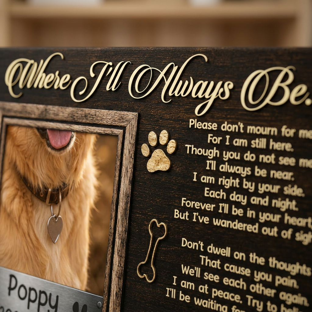 Personalized Dog Memorial Canvas Wall Art - Custom Pet Photo & Name Remembrance Sign for Pet Loss - Image 5 | WCV-12X8-EHIEU_AI_0033 WCV-14X11-EHIEU_AI_0033 WCV-18X12-EHIEU_AI_0033 WCV-20X16-EHIEU_AI_0033 WCV-24X16-EHIEU_AI_0033 WCV-24X20-EHIEU_AI_0033 WCV-30X20-EHIEU_AI_0033 WCV-30X24-EHIEU_AI_0033 WCV-36X24-EHIEU_AI_0033 WCV-40X30-EHIEU_AI_0033