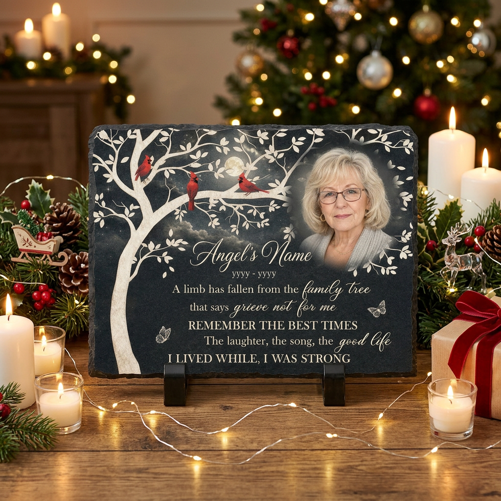 Personalized A Limb Has Fallen Memorial Garden Stone Custom Photo – Sympathy Gift - Image 6 | VNMGSREPR1-6IN-EHIEU_AI_0438 VNMGSREPR1-8IN-EHIEU_AI_0438
