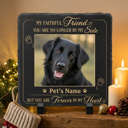 Personalized Dog Memorial Garden Stone with Photo – Pet Loss Sympathy Gift - Image 6 | VNMGSREPR1-6IN-EHIEU_AI_0484 VNMGSREPR1-8IN-EHIEU_AI_0484