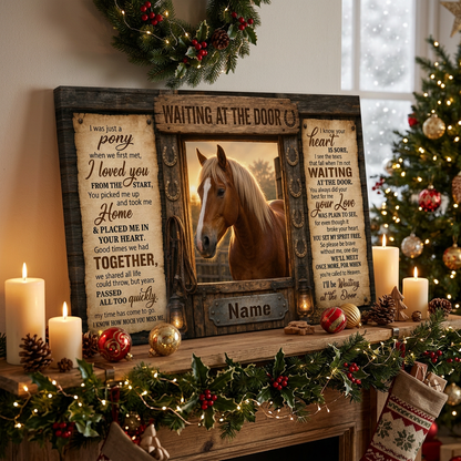 Personalized Horse Memorial Wall Canvas – Sympathy Gift for Grieving Horse Owners - Image 6
