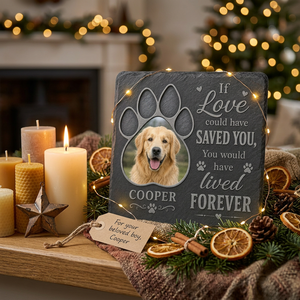 Personalized Pet Memorial Garden Stone Rectangle – Dog Loss Grave Marker Gift - Image 6 | VNMGSREPR1-6IN-EHIEU_AI_0425 VNMGSREPR1-8IN-EHIEU_AI_0425