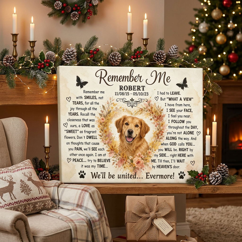 Personalized Dog Memorial Canvas Wall Art - Custom Pet Photo Print with Name & Dates - Image 6 | WCV-12X8-EHIEU_AI_0039 WCV-14X11-EHIEU_AI_0039 WCV-18X12-EHIEU_AI_0039 WCV-20X16-EHIEU_AI_0039 WCV-24X16-EHIEU_AI_0039 WCV-24X20-EHIEU_AI_0039 WCV-30X20-EHIEU_AI_0039 WCV-30X24-EHIEU_AI_0039 WCV-36X24-EHIEU_AI_0039 WCV-40X30-EHIEU_AI_0039