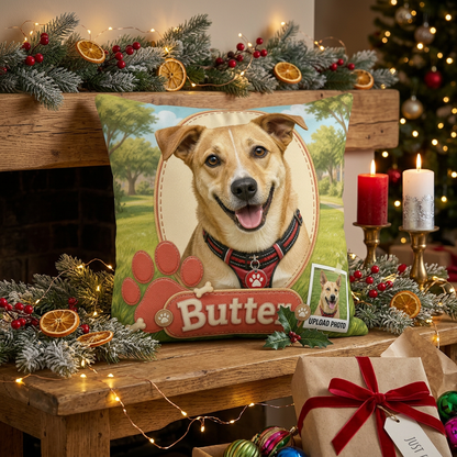 Personalized Pet Photo Pillow All Over Printed - Custom Dog Cat Name Gift for Pet Owners & Lovers - Image 6