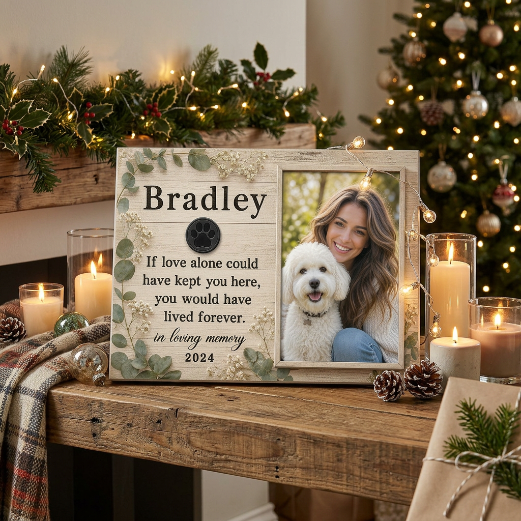 Personalized Pet Memorial Photo Canvas Wall Art – Dog Loss Sympathy Gift - Image 6