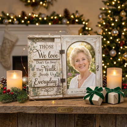 Personalized Memorial Wall Canvas, In Loving Memory Photo Frame Sympathy Gift for Loss - Image 6