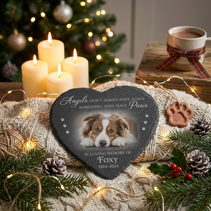 Personalized Pet Memorial Garden Stone – Custom Heart Dog Loss Grave Marker Gift - Image 6 | VNMGSREPR1-6IN-EHIEU_AI_0408 VNMGSREPR1-8IN-EHIEU_AI_0408