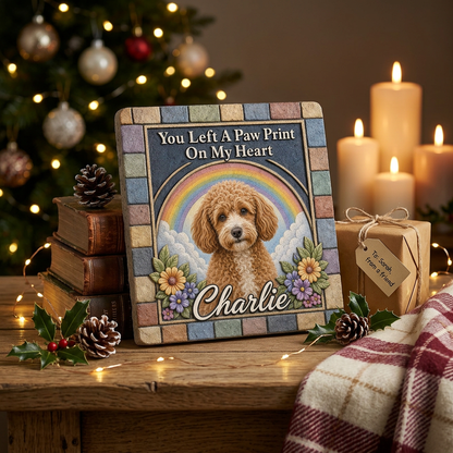 Personalized Pet Memorial Garden Stone with Photo – Dog Loss Sympathy Gift - Image 6 | VNMGSREPR1-6IN-EHIEU_AI_0421 VNMGSREPR1-8IN-EHIEU_AI_0421