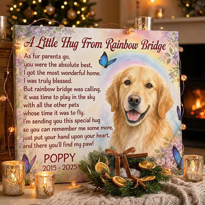 Personalized Pet Memorial Canvas Wall Art - Custom Dog Photo Rainbow Bridge Sympathy Gift - Image 6 | WCV-12X8-EHIEU_AI_0024 WCV-14X11-EHIEU_AI_0024 WCV-18X12-EHIEU_AI_0024 WCV-20X16-EHIEU_AI_0024 WCV-24X16-EHIEU_AI_0024 WCV-24X20-EHIEU_AI_0024 WCV-30X20-EHIEU_AI_0024 WCV-30X24-EHIEU_AI_0024 WCV-36X24-EHIEU_AI_0024 WCV-40X30-EHIEU_AI_0024