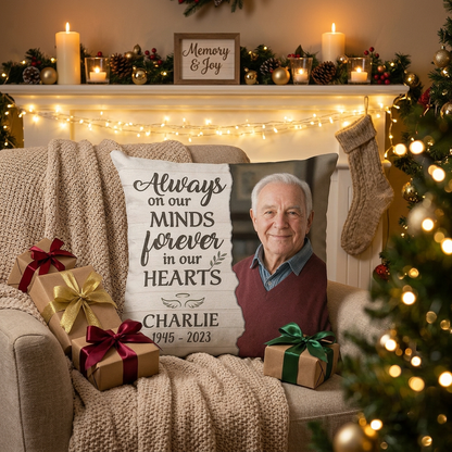 Personalized Memorial Photo Pillow All Over Printed - Sympathy Gift for Loss of a Loved One - Image 6