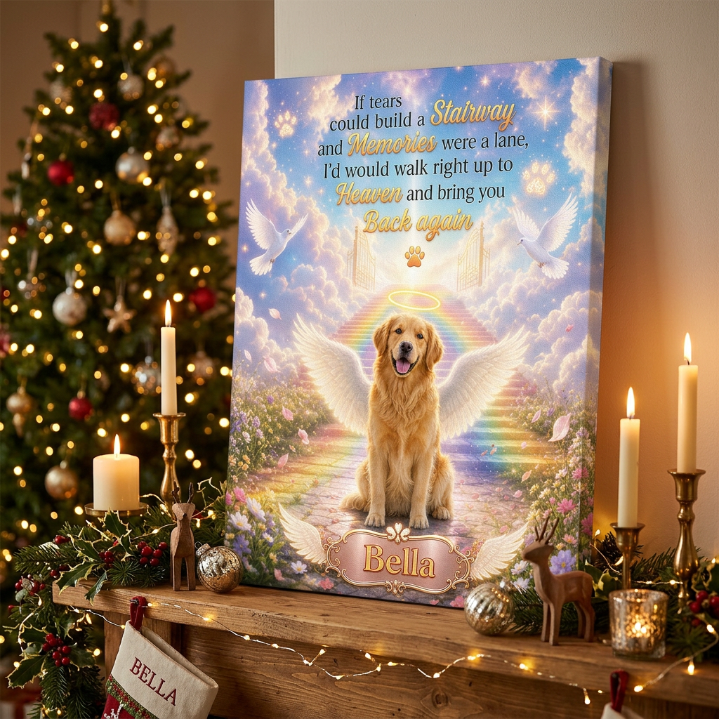 Personalized Pet Memorial Canvas Wall Art, Custom Dog Portrait Photo Print, Dog Loss Sympathy Gift - Image 6 | WCV-12X8-EHIEU_AI_0035 WCV-14X11-EHIEU_AI_0035 WCV-18X12-EHIEU_AI_0035 WCV-20X16-EHIEU_AI_0035 WCV-24X16-EHIEU_AI_0035 WCV-24X20-EHIEU_AI_0035 WCV-30X20-EHIEU_AI_0035 WCV-30X24-EHIEU_AI_0035 WCV-36X24-EHIEU_AI_0035 WCV-40X30-EHIEU_AI_0035