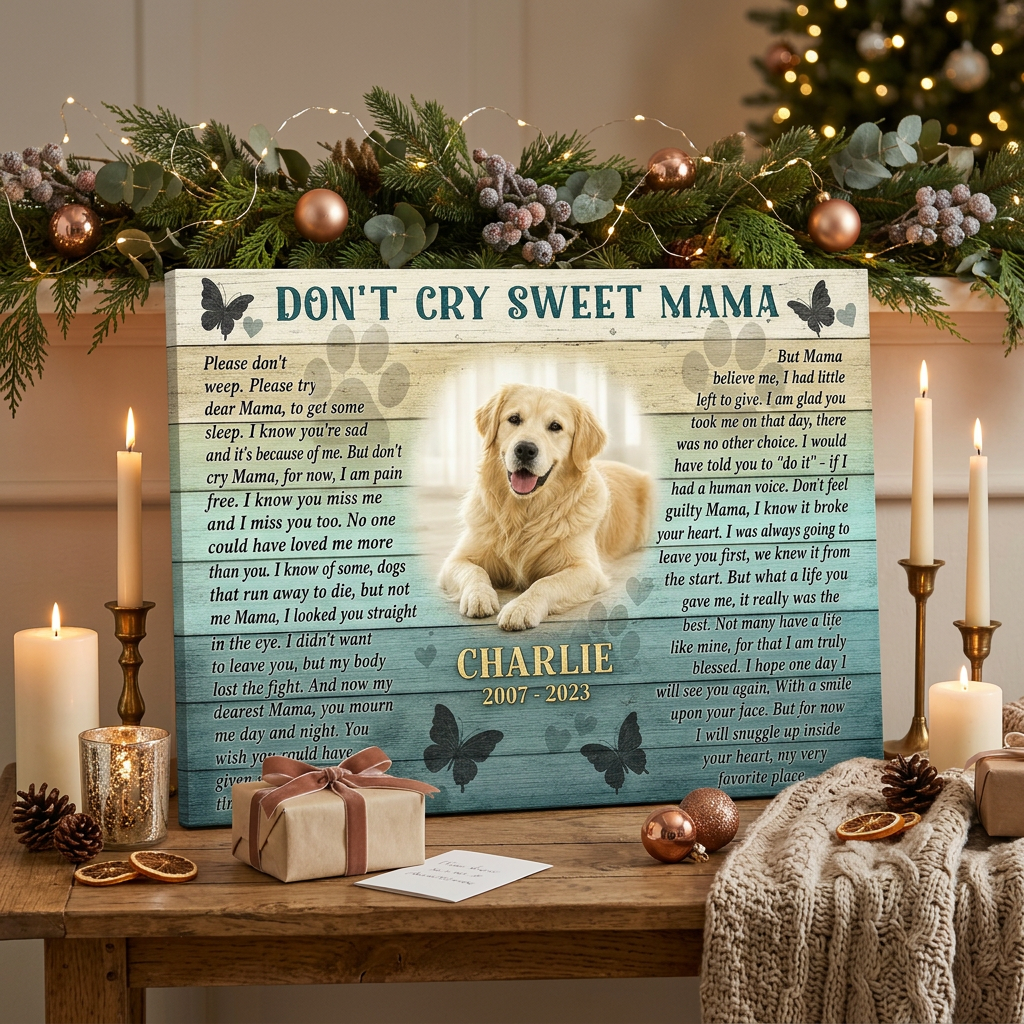 Personalized Dog Memorial Wall Canvas, Custom Pet Photo Sympathy Gift for Loss of a Dog Mom - Image 6 | WCV-12X8-EHIEU_AI_0031 WCV-14X11-EHIEU_AI_0031 WCV-18X12-EHIEU_AI_0031 WCV-20X16-EHIEU_AI_0031 WCV-24X16-EHIEU_AI_0031 WCV-24X20-EHIEU_AI_0031 WCV-30X20-EHIEU_AI_0031 WCV-30X24-EHIEU_AI_0031 WCV-36X24-EHIEU_AI_0031 WCV-40X30-EHIEU_AI_0031