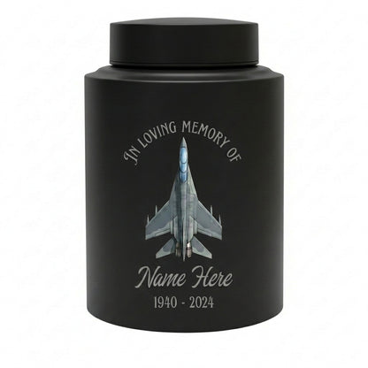 Personalized Veterans Military Soldier Stainless Steel Large Cremation Urn for Human Ashes, Custom Army Navy Air Force Tribute, Memorial Keepsake Urn, Memorial Gift, In Loving Memory - Image 11