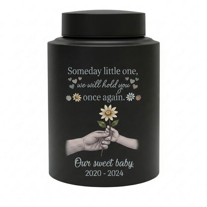 Personalized Baby Loss Sunflower Heart Stainless Steel Urn For Infant Child Bereavement Sympathy Gift Loss Of Little One Small Large Sizes Memorial Keepsake Urn, Memorial Gift, In Loving Memory - Image 11
