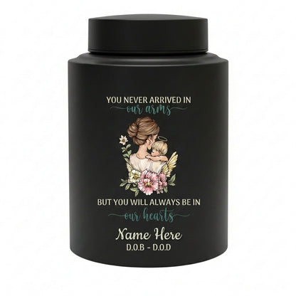 Personalized Infant Baby Loss UV Printed Stainless Steel Urn for Human Ashes Loss of Child Bereavement Miscarriage Stillbirth Ash Container Memorial Keepsake Urn, Memorial Gift, In Loving Memory - Image 11
